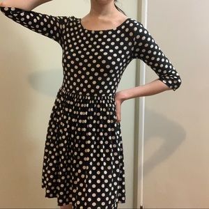 Polka dot print dress Size Small
